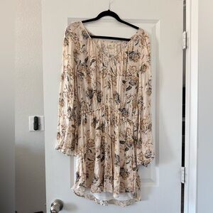 O'Neill Beige Floral Dress